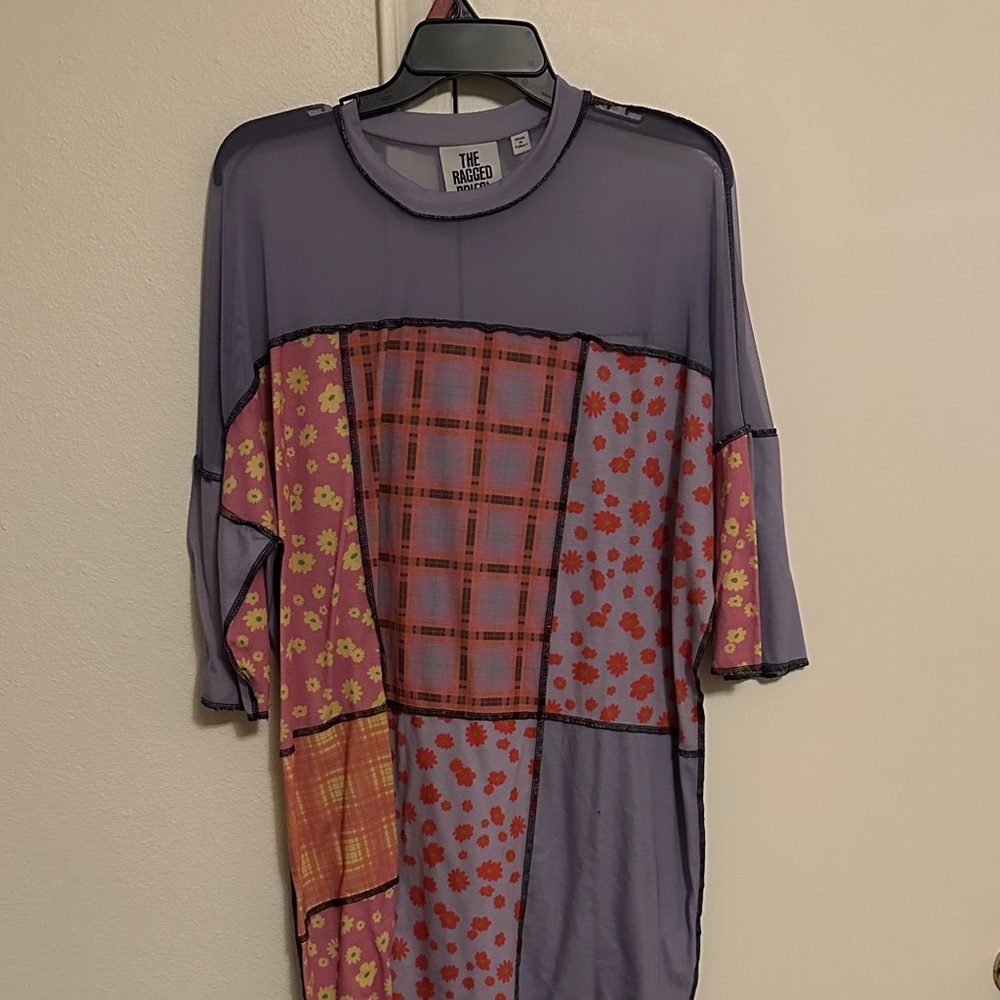 The Ragged Priest Colorful Patchwork Tunic